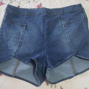Free people jean shorts
